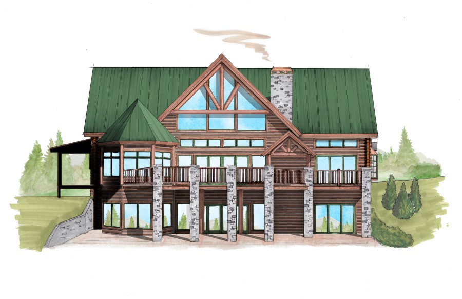 Bear Lake Lodge Plan